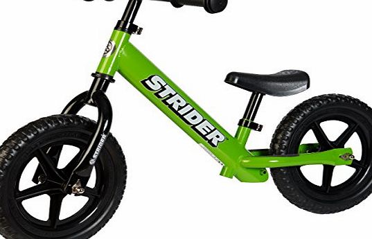 Strider 12 Classic No-Pedal Balance Bike (Green)
