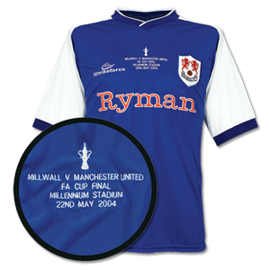 03-04 Millwall Home FA Cup Shirt