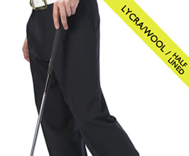 stromberg Golf Sorrento Bengaline Weave Trousers