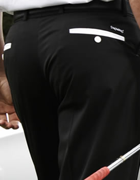stromberg Golf Trousers Mijas Black/White