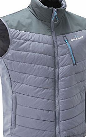 Stuburt 2016 Vapour Hybrid Full Zip Thermal Gilet Mens Waterproof Golf Vest Storm Large