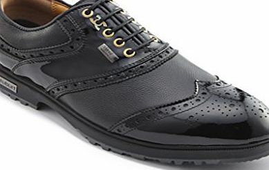 Stuburt Classic Tour Event, Mens Golf Shoes, Black (Black), 8.5 UK (42 1/2 EU)