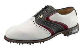 Golf DCC Classic Golf Shoe White/Red