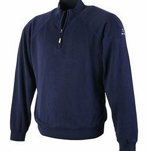 Stuburt Mens Essentials Half-Zip Lined Sweater