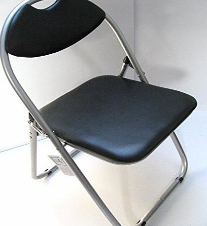 Studio Compact BLACK PADDED FOLDING CHAIR