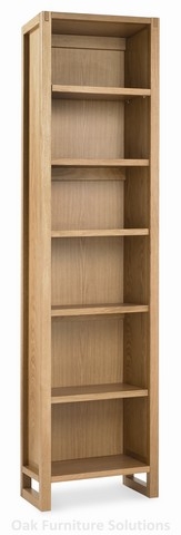 Oak Single Bookcase