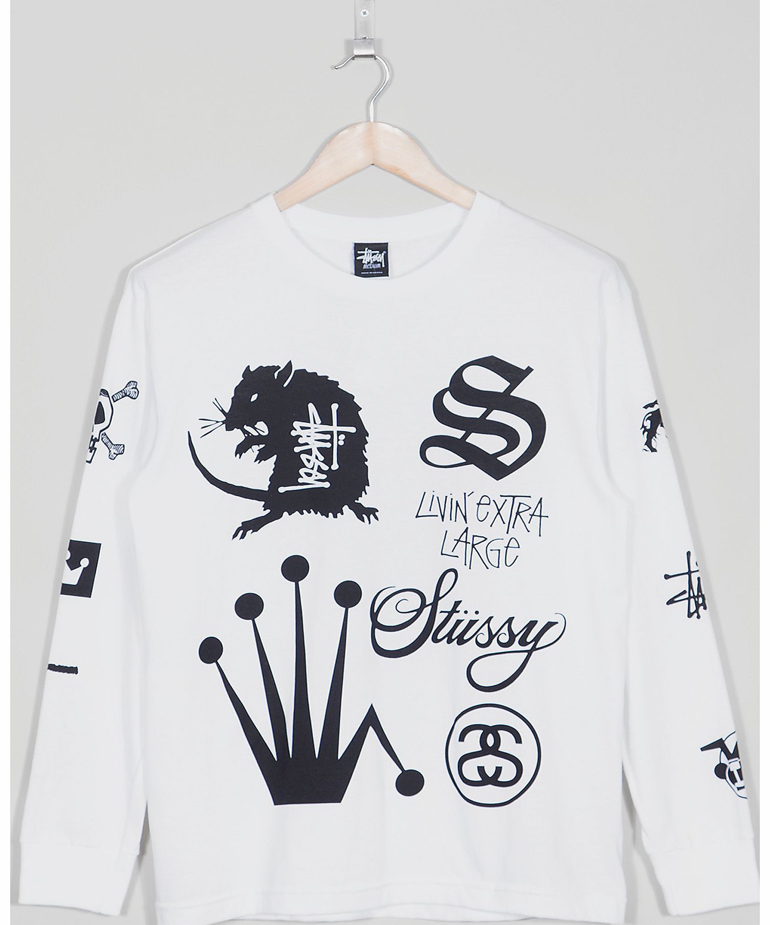 Crown Collage Long Sleeve T-Shirt