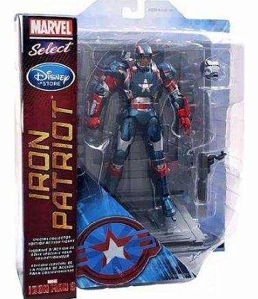 Subarm Iron Man 3 Marvel Select Exclusive Action Figure Iron Patriot