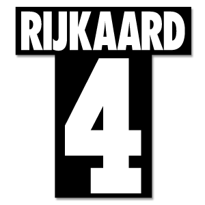1995 Ajax European Final Rijkaard 4 Flock Name