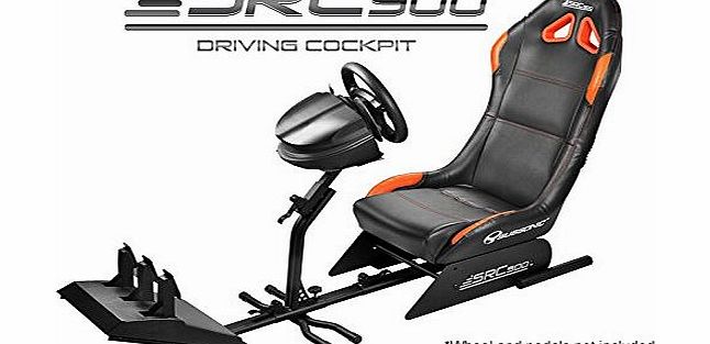 Subsonic - SRC 500 DRIVING COCKPIT ORANGE - Racing playseat for PS4, PS3, Xbox One, Xbox 360, PC.