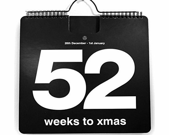 Suck UK 52 Weeks to Xmas Calendar - Black