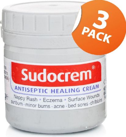 Sudocrem, 2102[^]0075346 Antiseptic Healing Cream - Triple Pack