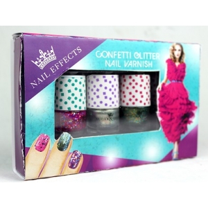& Spice - Confetti Glitter Nail Varnish Kit
