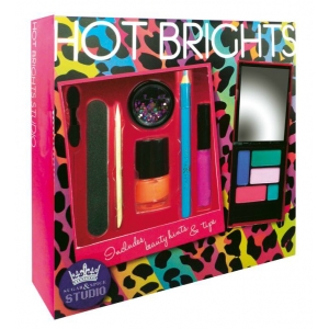 & Spice Hot Brights Make-Up Box