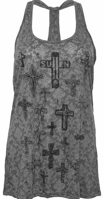 Sullen Clothing Crosses Burnout Tank