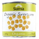Suma Case of 12 Suma Organic Sweetcorn (tinned) 285g