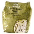 Suma Case of 6 Suma Prepacks Organic Butter Beans 500g