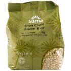 Suma Prepacks Organic Brown Short Grain Rice 1kg
