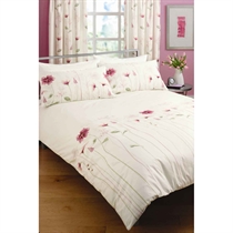 Summer Meadow Pink Quilt Cover Set Double