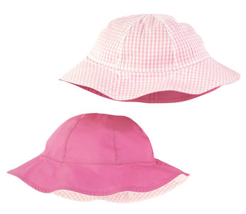 summer Tea Party Reversible Sun Hat 6-9 Months