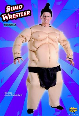 Sumo Wrestler Deluxe Padded Costume