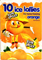 Sun Lolly Ice Lollies Orange (10x65g)