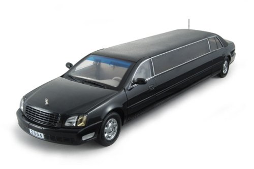 Diecast Model Cadillac DeVille Limousine (2004) in Black