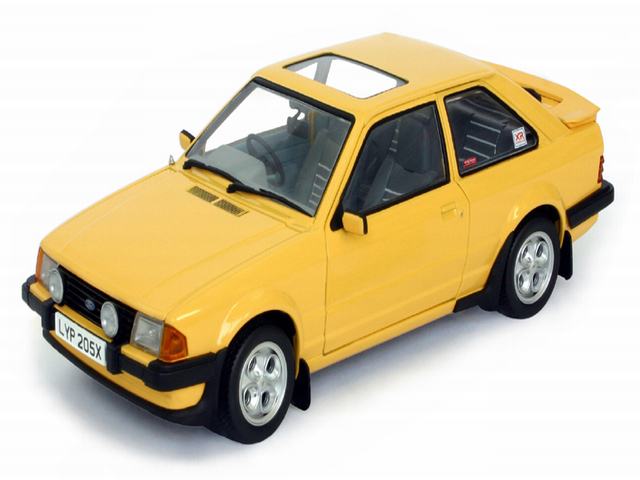 Ford Escort XR3 in Yellow