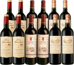 Sunday Times Wine Club Opulent Saint-Emilions - Mixed case