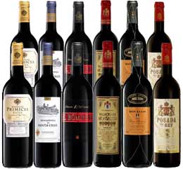 Sunday Times Wine Club `The Real Spain` Reds Collection - Mixed case