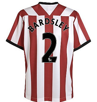 Sunderland Umbro 2011-12 Sunderland Umbro Home Shirt (Bardsley 2)