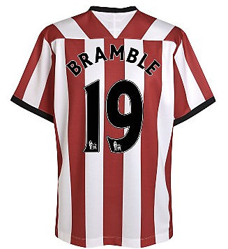 Sunderland Umbro 2011-12 Sunderland Umbro Home Shirt (Bramble 19)
