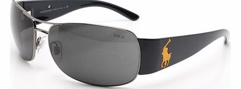  Polo 3042 Navy/Yellow Sunglasses