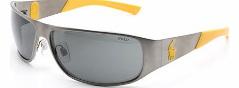 Sunglasses  Polo 3046 Gunmetal/Yellow Sunglasses