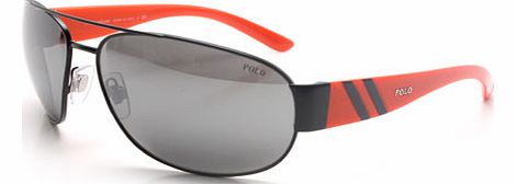 Sunglasses  Polo 3052 Black and Red Sunglasses