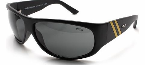 Sunglasses  Polo 4057 Matte Black Yellow Sunglasses