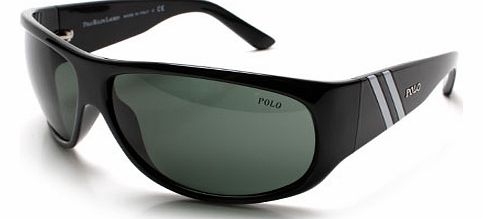 Sunglasses  Polo 4057 Shiny Black White Sunglasses