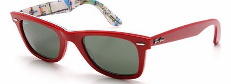 Sunglasses  Ray-Ban 2140 Wayfarer Red Sunglasses