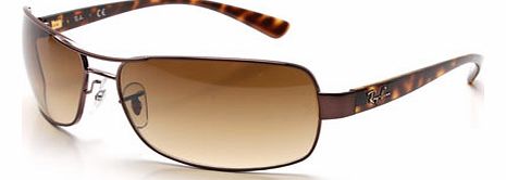  Ray-Ban 3379 Brown Tortoise Sunglasses