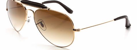 Sunglasses  Ray-Ban 3422Q Outdoorsman Craft Collection Gold