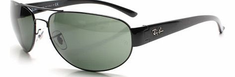  Ray-Ban 3448 Black Sunglasses