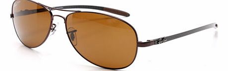 Sunglasses  Ray-Ban 8301 Carbon Fibre Collection Brown