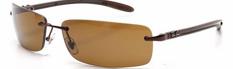 Sunglasses  Ray-Ban 8304 Carbon Fibre Collection Brown