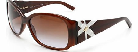 Sunglasses  Versace 4171 Shiny Brown / White Sunglasses