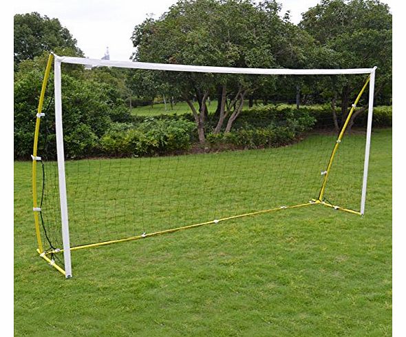 Sunrise Outdoor Soccer goal BLACK Net Football goal Quick Set Up 360*180 Sport Training Sets Portable Ball Goals