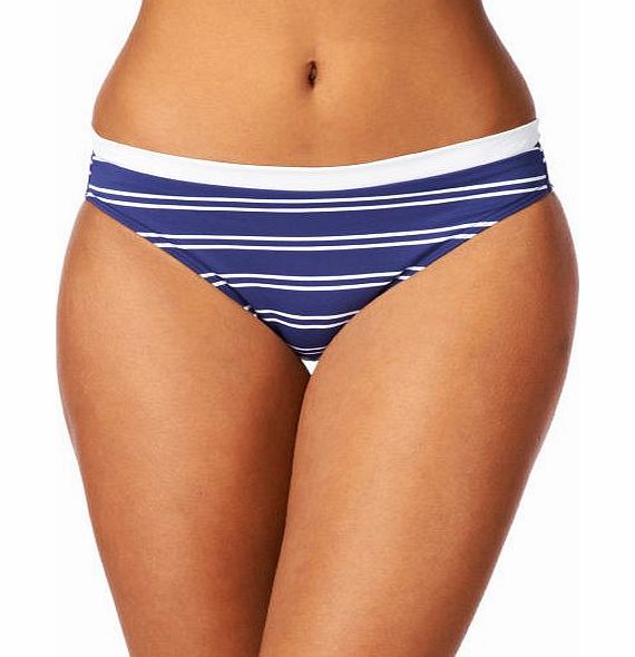 Sunseeker Womens Sunseeker Havana Stripe Bikini Bottom -