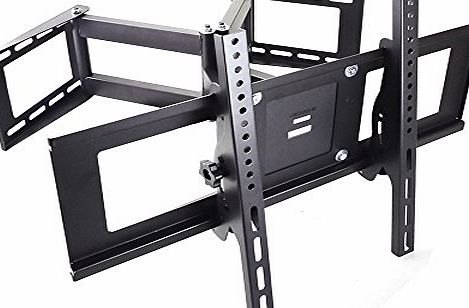 Sunydeal Tilt Swivel TV Bracket Corner Wall Mount for Samsung Sony Sharp Panasonic LG Finlux 30 32 39 40 42 43 46 47 48 49 50 55 60 65 70 inch Plasma LCD LED 4K Flat Panel Smart TV