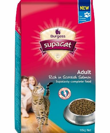 Supacat Adult with Scottish Salmon Complete Food 10 kg