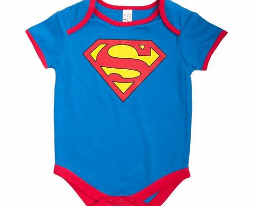 Super Baby Boys Long Sleeve Bodysuit Blue 12 - 18 Months