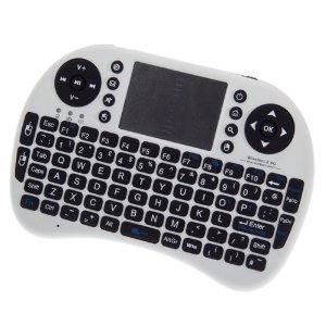 Super Legend Mini Wireless Keyboard with Mouse - White